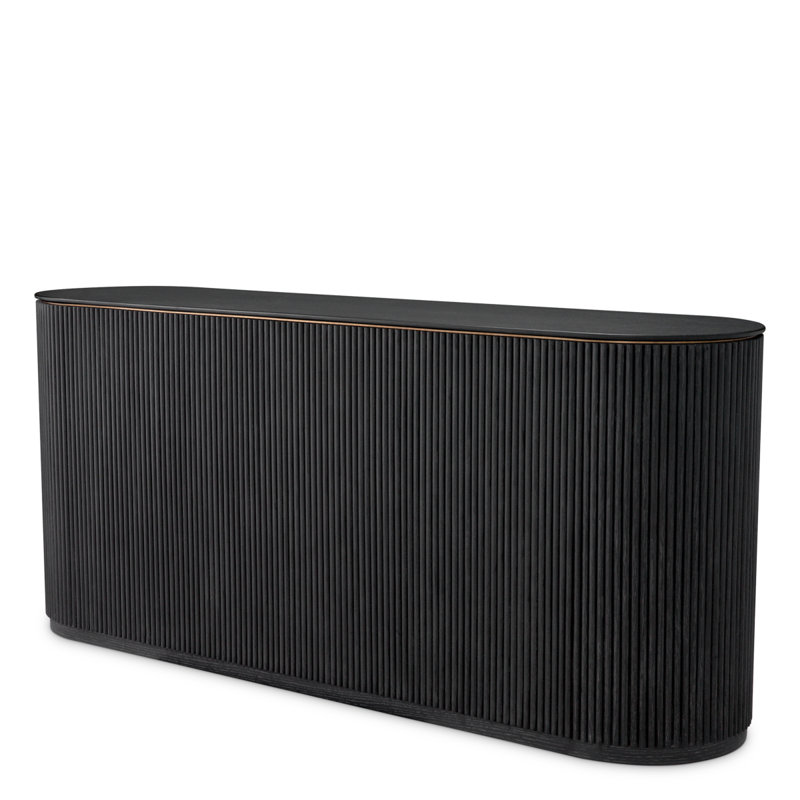 Dresser Bogota Oak Veneer, Charcoal Gray Oak