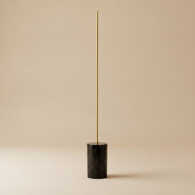 Brassed Gold LED Floor Lamp