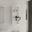 12" Bathroom Wall-Mounted Storage Rack, Float Mounting Design,(KD-Packing)-1825462591
