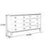 Buffet simple et tendance