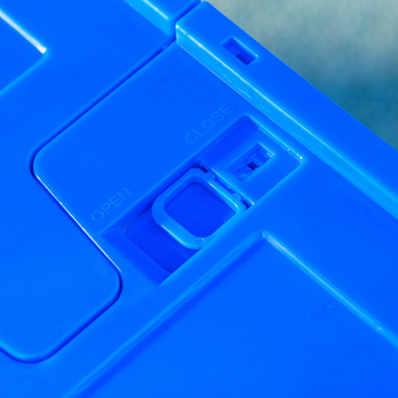 Remorque porte-vélos avec boîte de rangement amovible, bleu
