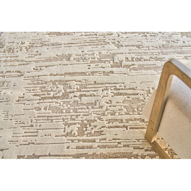 Area Rug in Beige, Rectangle 12' x 15'