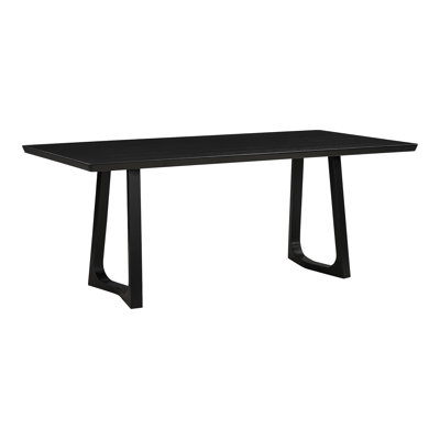 Longfellow 76" Solid Oak Dining Table