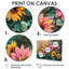 Doreon Spring Symphony of Pink Sunflowers II - art mural tournesols-580968023-580968025-580968019