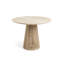 Irune Round Solid Wood Dining Table-61534018