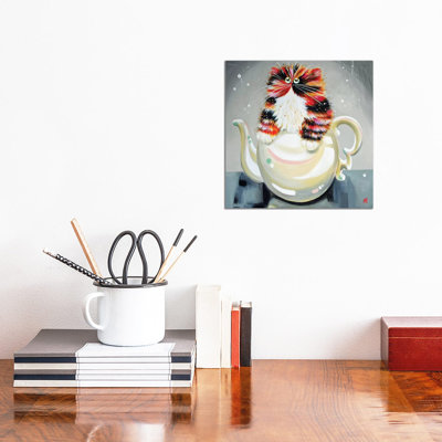 Oolong 1 Piece Wrapped Canvas Wall Art