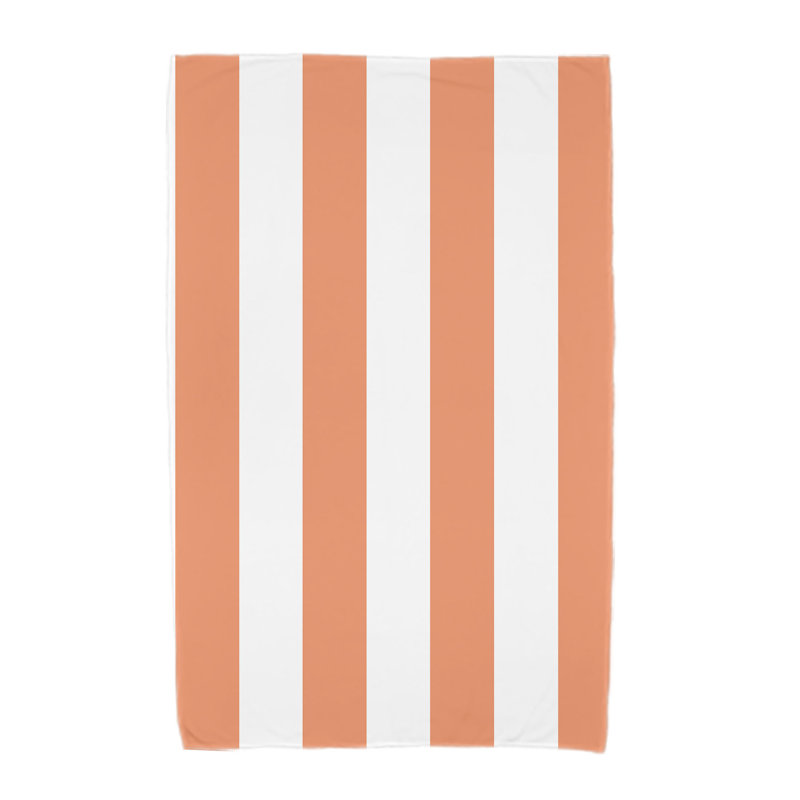 Serviette de bain en microfibre Aksel, Orange