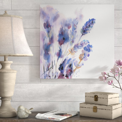 " Lavender Flowers With Blur Effect "
