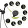 Multi Function Dual Shower Head - Shower System With 4.7" Rain Showerhead, 8-Function Hand Shower