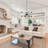 Pushkar 8 - Light Modern Plug in Sputnik Sphere Chandelier with Cord & ON/OFF Switch, Industrial Dining Room Chandelier Kitchen Pendant Lights-60461317