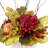 Fall Arrangement in Decorative Ceramic Vase
