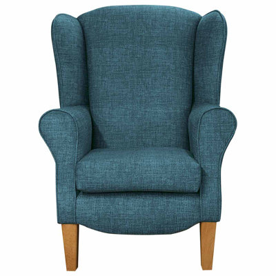 81cm Wide Tufted Wingback Chair