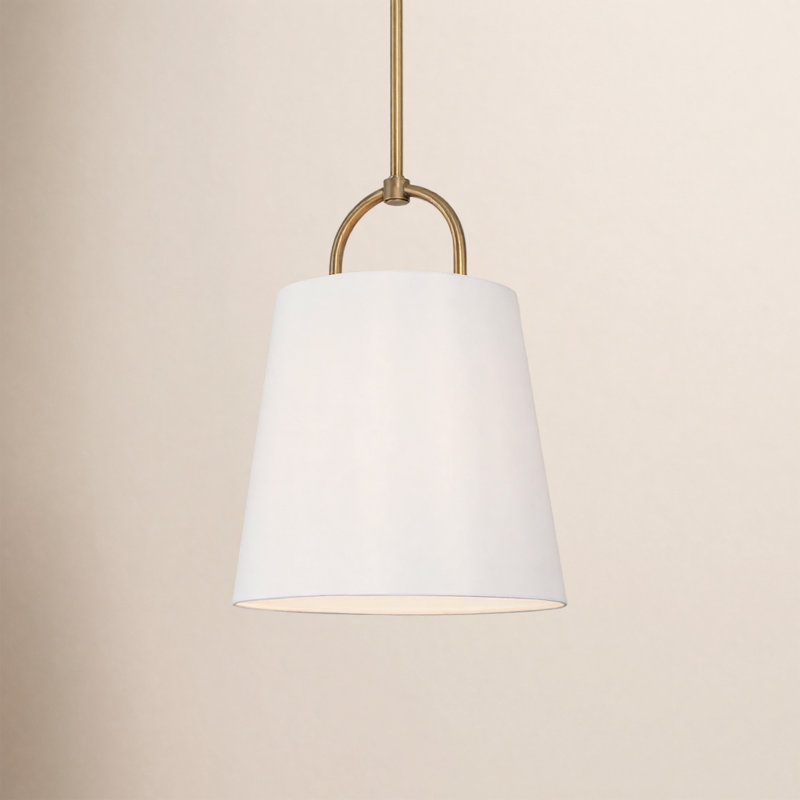 Kipling Elo 1 - Light Cone Pendant, Brass, 21" H x 16" W x 16" D