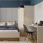 Tamarian 1 Door Manufactured Wood Wardrobe