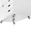 77 cm W 5 -Drawer - Drawer Wheels / Casters included Mobile Filing Cabinet