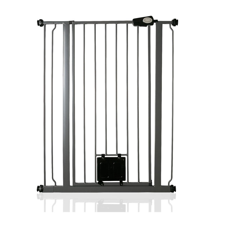 Geordie Metal Pressure Mounted Pet Gate, 81.4 - 89cm