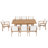 Patankar Outdoor Patio 8-person Dining Set-114811914