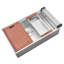 Roma Workstation Ledge 32" L x 19" W Undermount Kitchen Sink with Basket Strainer-542242921
