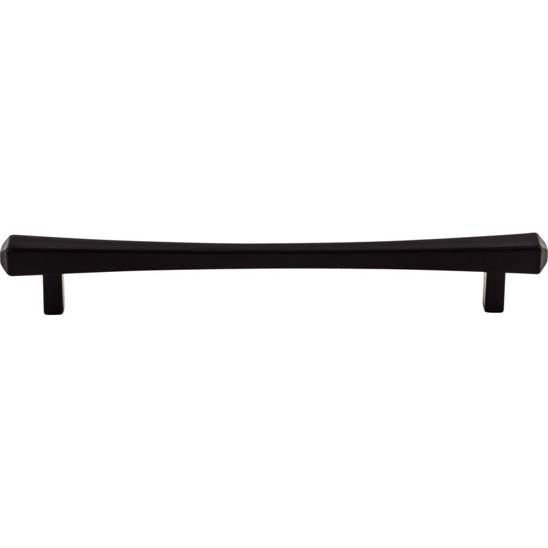 Juliet Bar pull, Flat Black, 7 9/16" Center to Center