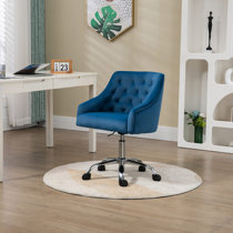 AVAWING Velvet Executive Office Chair, Velvet Office Chair with