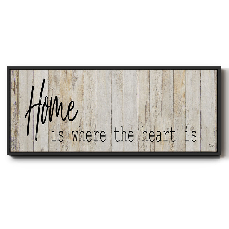 Home - Toile encadrée, H 24 po x l 60 po