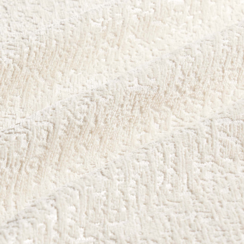 Repose-pieds Sofas Chenille, Blanc