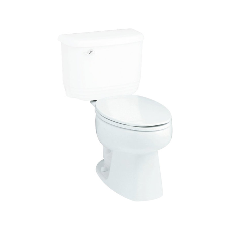 Windham 1.28 GPF Elongated Toilet Bowl Only, Biscuit