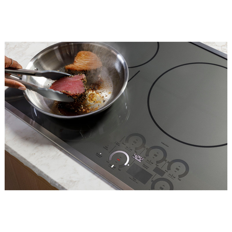 36" Electric Cooktop with 5 Elements, Stainless Steel