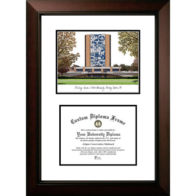 NCAA Bowling Green State University Legacy Scholar Diploma Picture Frame