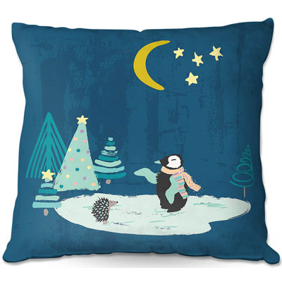  Coussin Couch Christmas Penguin