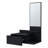 Wenge Floating Vanity With Included Mirror