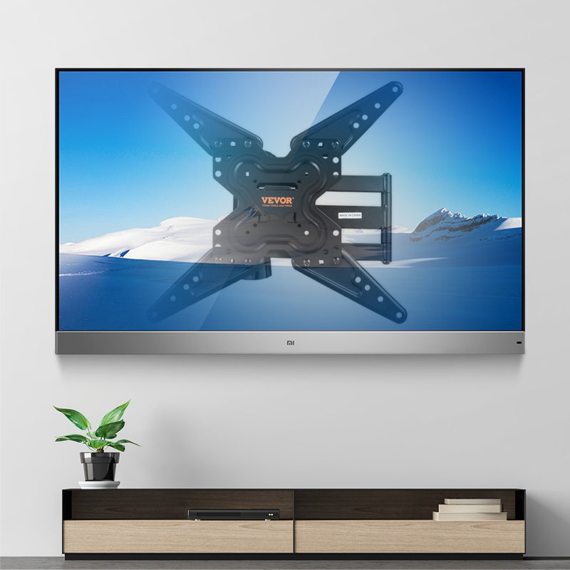 Full Motion TV Wall Mount Monitor Wall Bracket Fits 26 - 55 in. TVs