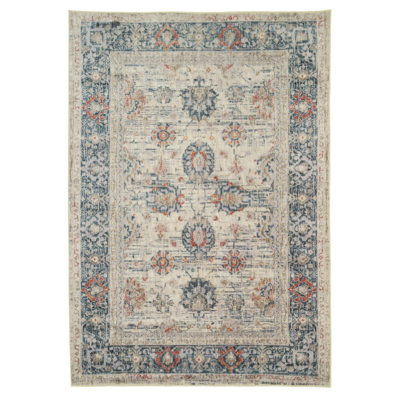 Tancy Abstract Cotton Machine Tufted Area Rug, 120cm x 170cm