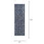  Tapis de couloir bleu marine Ullin-309352253