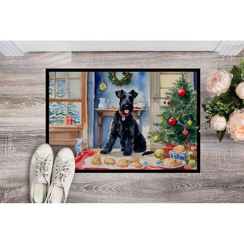 Paillasson Kerry Blue Terrier, L 24 po x L 36 po