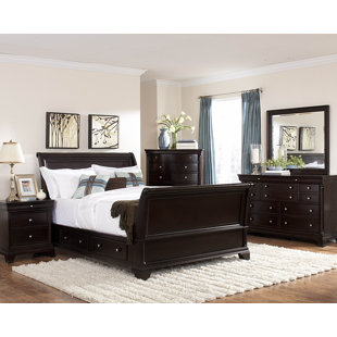 Inglewood Solid Wood Piece Bedroom Set