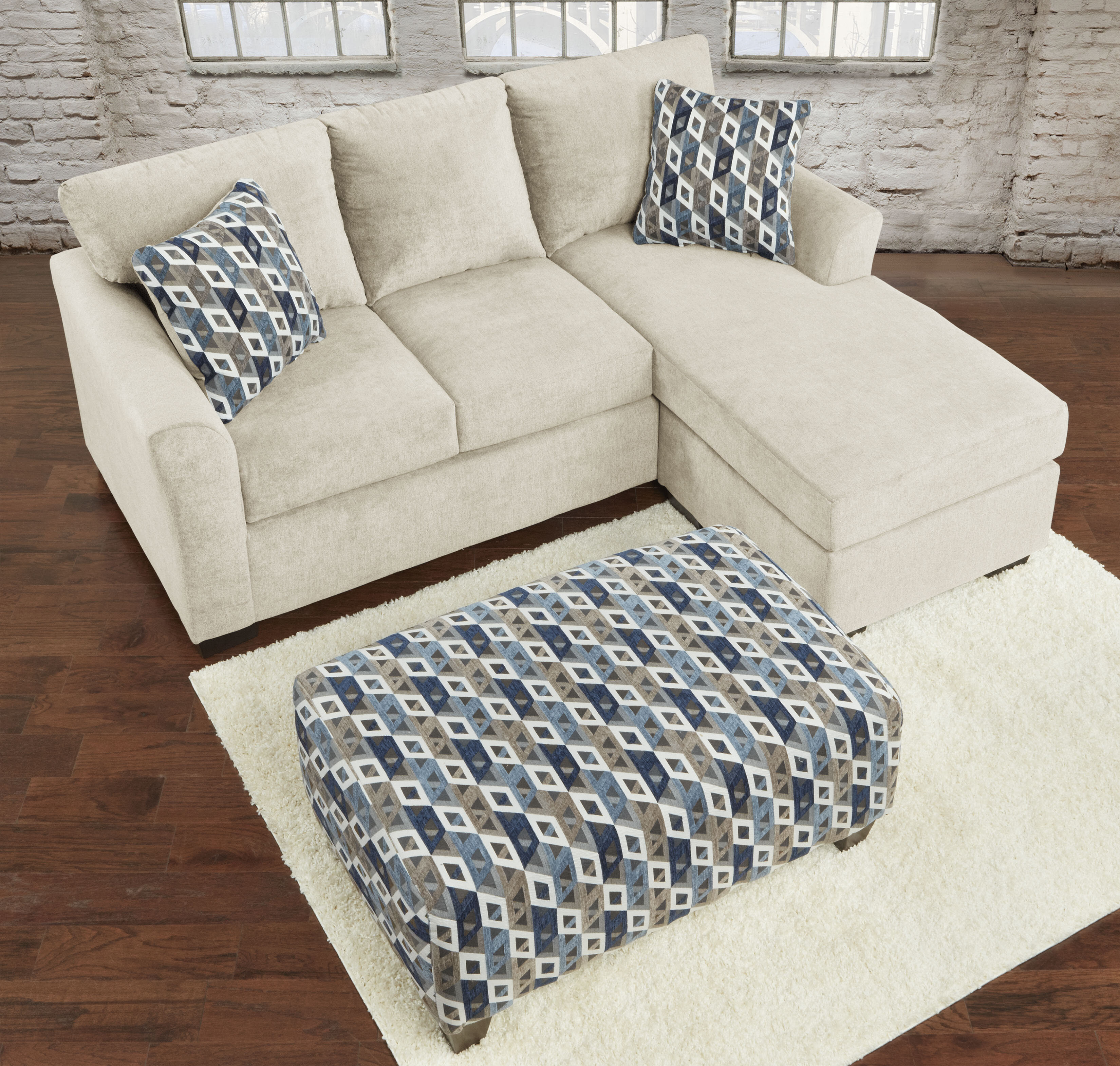 Asherman 6 piece clearance sofa set with cushions