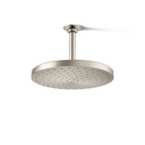 Awaken 10" Single-Function Wall or Ceiling-Mount Round Rainhead