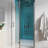 34"-35.25" W X 72" H Pivot Swing Frameless Bifold Glass Shower Door-115717542
