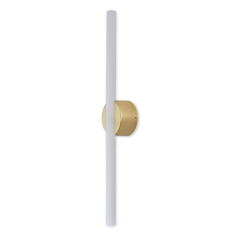 Kilter Wall Light 640Mm Length 2200K Solid Brass