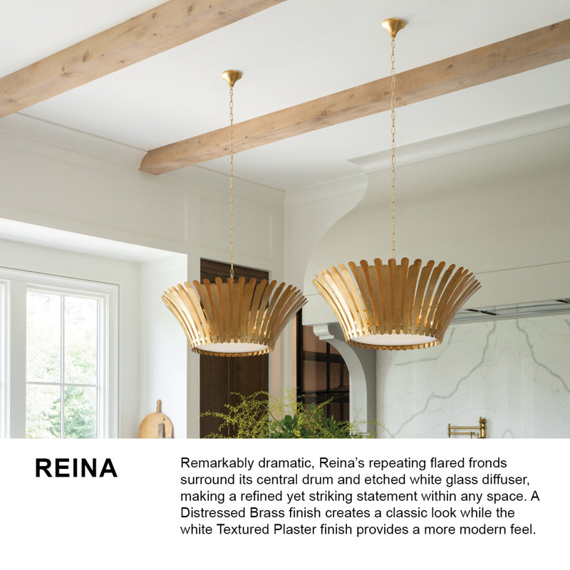 Hinkley Reina Sconce, Distressed Brass