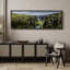 «Lush Green Canyon with Winding River», art mural sur toile - Photographie de paysage dramatique pour la nature et les intérieurs inspirés des voyages-116502926