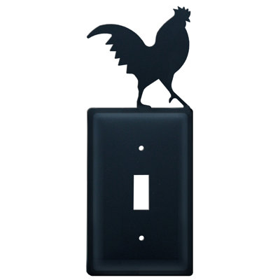 Rooster 1-Gang Toggle Light Switch Wall Plate