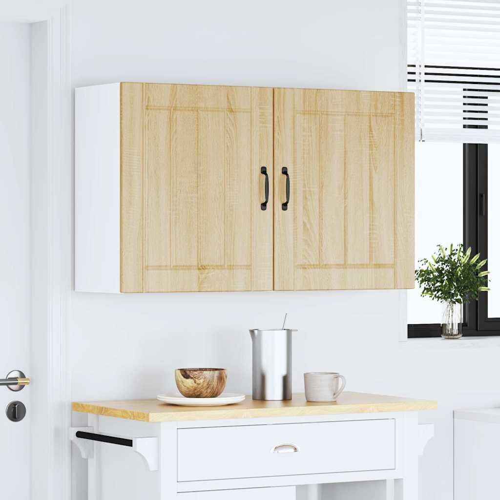 vidaXL Oven Cabinets Kitchen Cabinet Oven Unit 2 pcs Kalmar Engineered Wood