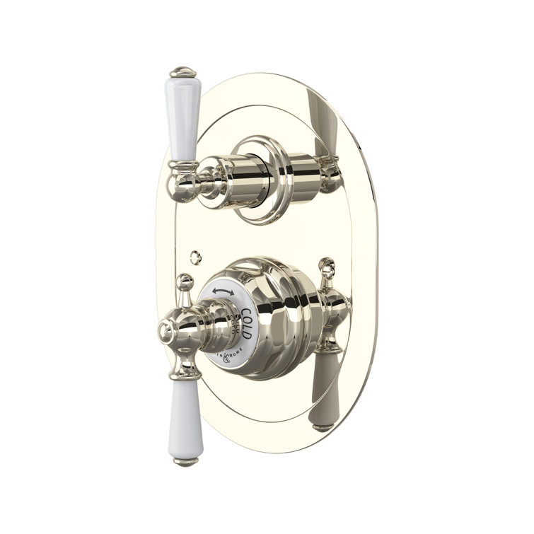 Edwardian™ Oval Thermostatic Trim with Volume Control