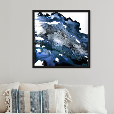 " Glitter Navy " by Oliver Gal