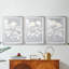 NAUTICAL Series CX - Impression encadrée sur mesure de qualité supérieure - 3 pièces-1000001268-1000001264