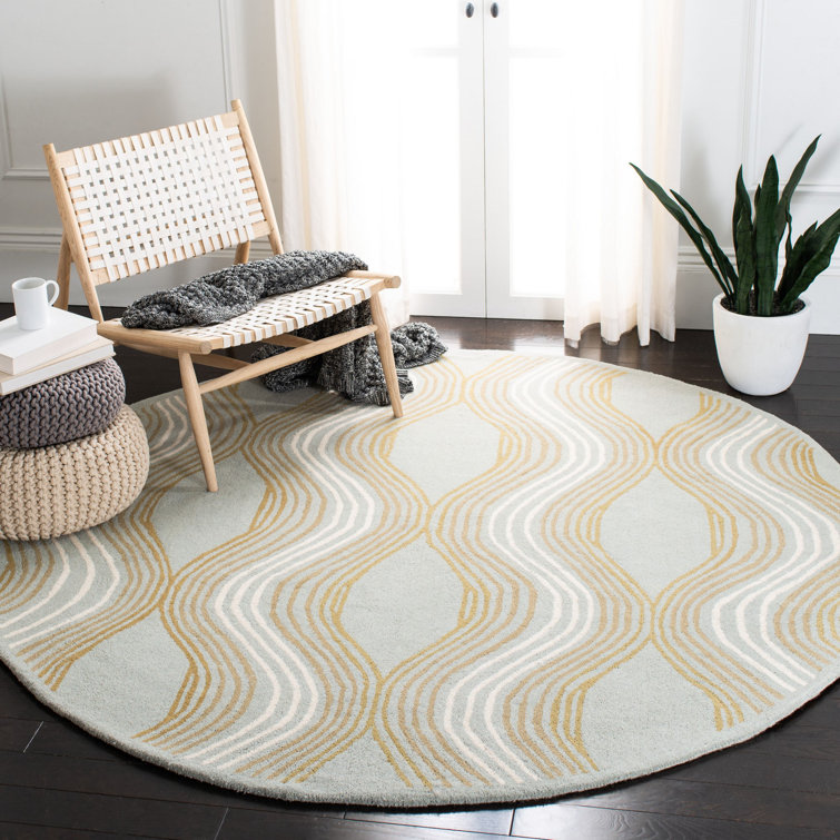 Secaucus Hand Tufted Wool Abstract Rug