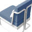 Patio Aluminum Chair With Cushions-959540803-959540828