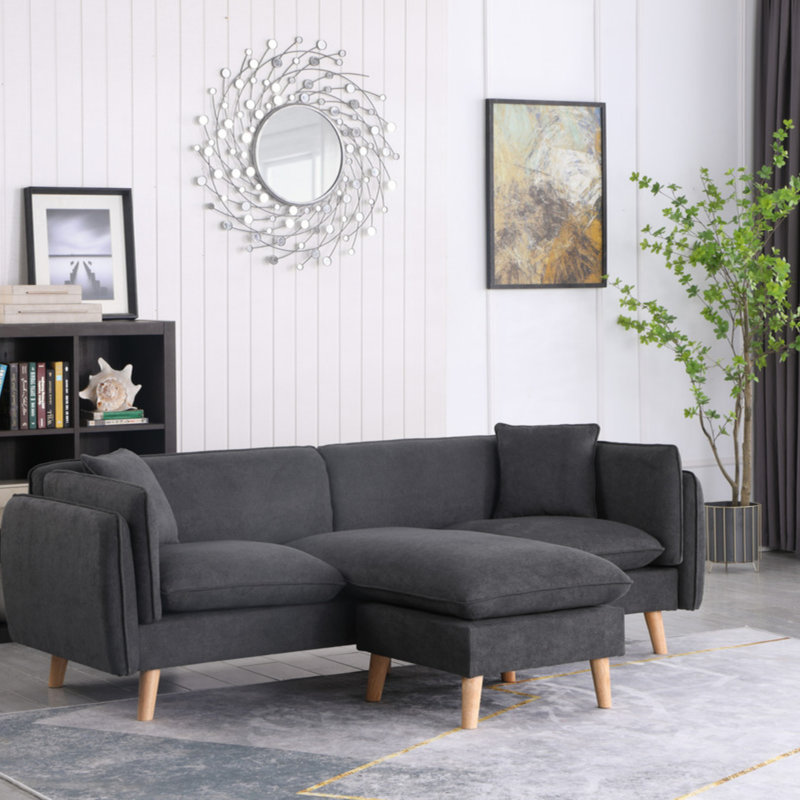 Canapé modulaire en tissu
